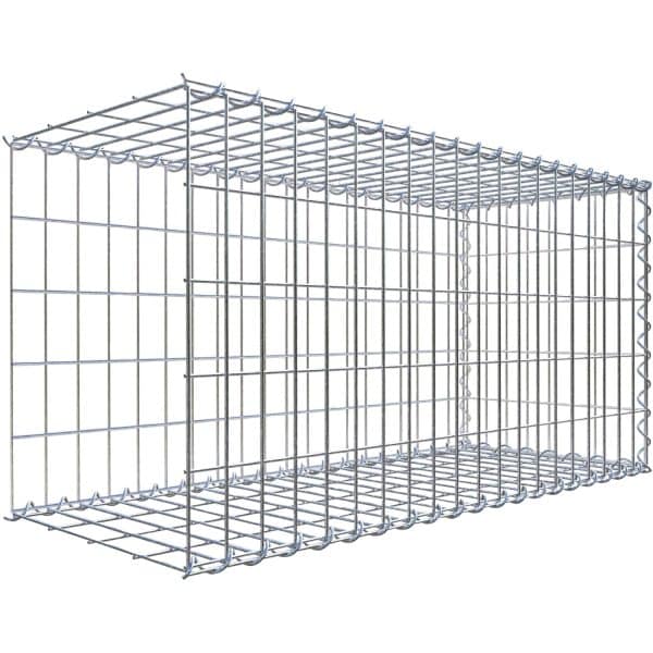 Gabiona Gabione-Anbaukorb Typ 2 50 x 100 x 40 cm Maschenw 5 x 10 cm