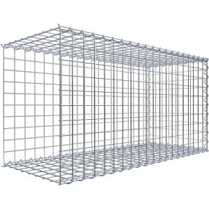 Gabiona Gabione-Anbaukorb Typ 2 50 x 100 x 40 cm Maschenw 5 x 5 cm