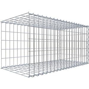 Gabiona Gabione-Anbaukorb Typ 2 50 x 100 x 50 cm Maschenw 5 x 10 cm
