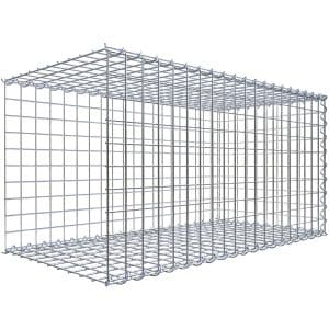 Gabiona Gabione-Anbaukorb Typ 2 50 x 100 x 50 cm Maschenw 5 x 5 cm