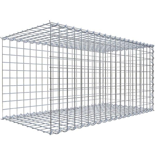Gabiona Gabione-Anbaukorb Typ 2 50 x 100 x 50 cm Maschenw 5 x 5 cm