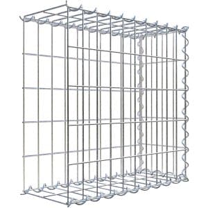 Gabiona Gabione-Anbaukorb Typ 2 50 x 50 x 20 cm Maschenw 5 x 10 cm