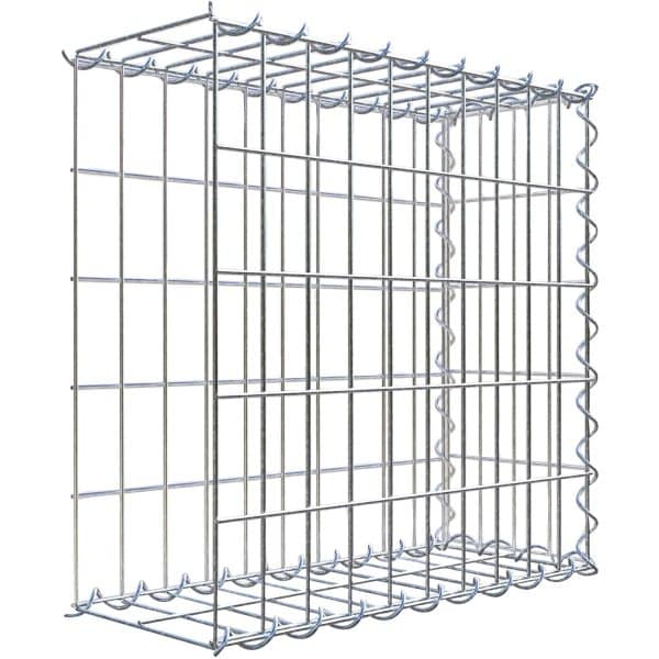 Gabiona Gabione-Anbaukorb Typ 2 50 x 50 x 20 cm Maschenw 5 x 10 cm