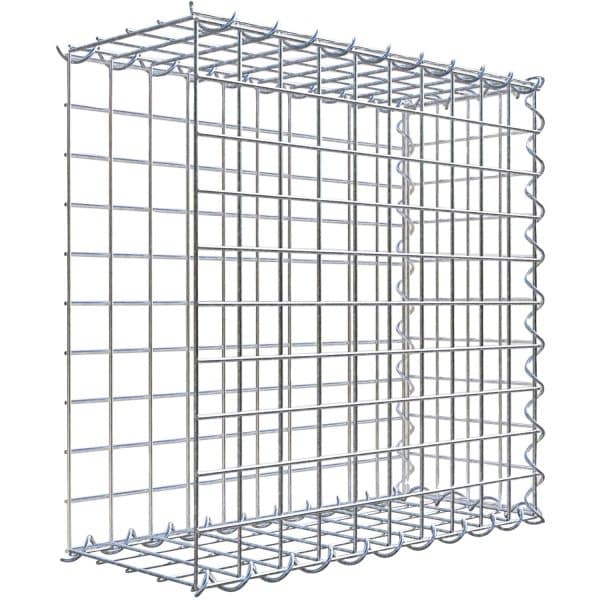 Gabiona Gabione-Anbaukorb Typ 2 50 x 50 x 20 cm Maschenw 5 x 5 cm