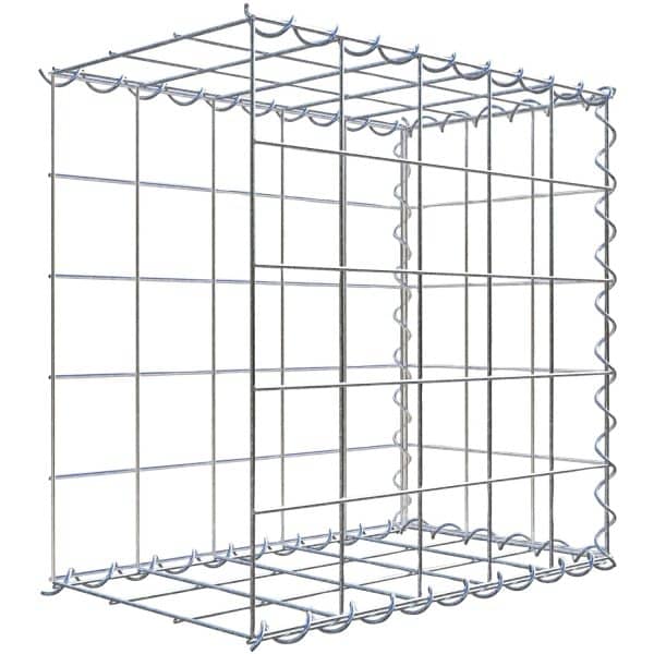 Gabiona Gabione-Anbaukorb Typ 2 50 x 50 x 30 cm Maschenw 10 x 10 cm