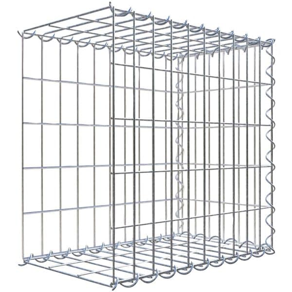 Gabiona Gabione-Anbaukorb Typ 2 50 x 50 x 30 cm Maschenw 5 x 10 cm