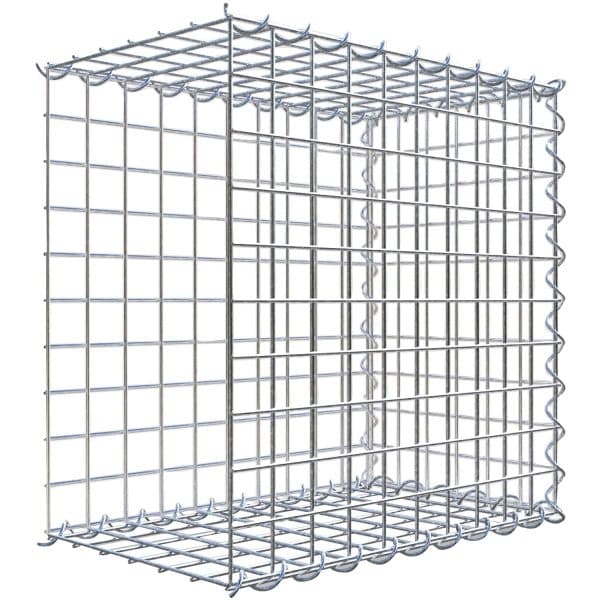 Gabiona Gabione-Anbaukorb Typ 2 50 x 50 x 30 cm Maschenw 5 x 5 cm