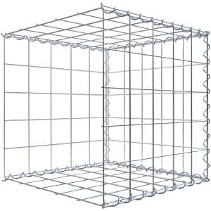 Gabiona Gabione-Anbaukorb Typ 2 50 x 50 x 50 cm Maschenw 10 x 10 cm