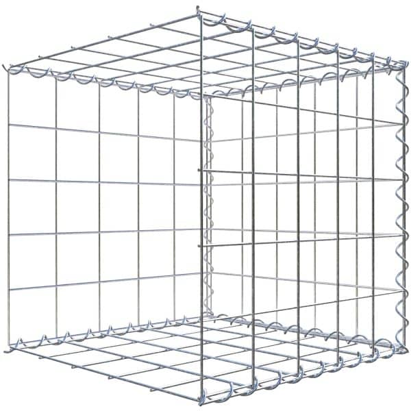 Gabiona Gabione-Anbaukorb Typ 2 50 x 50 x 50 cm Maschenw 10 x 10 cm