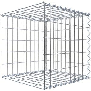 Gabiona Gabione-Anbaukorb Typ 2 50 x 50 x 50 cm Maschenw 5 x 10 cm