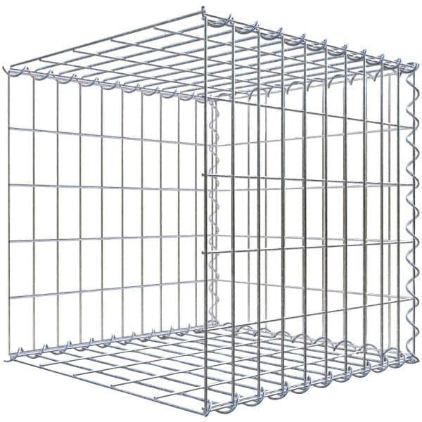 Gabiona Gabione-Anbaukorb Typ 2 50 x 50 x 50 cm Maschenw 5 x 10 cm