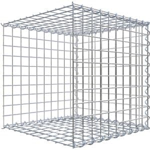 Gabiona Gabione-Anbaukorb Typ 2 50 x 50 x 50 cm Maschenw 5 x 5 cm
