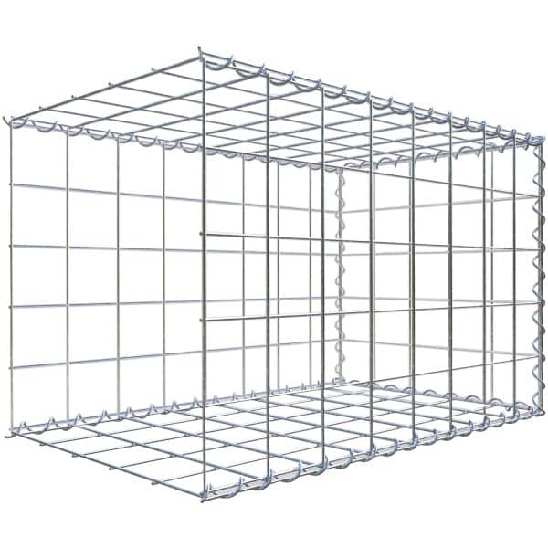 Gabiona Gabione-Anbaukorb Typ 2 50 x 80 x 50 cm Maschenw 10 x 10 cm