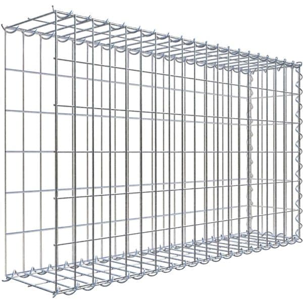 Gabiona Gabione-Anbaukorb Typ 2 60 x 100 x 20 cm Maschenw 5 x 10 cm