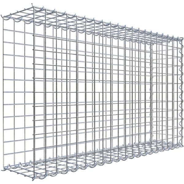 Gabiona Gabione-Anbaukorb Typ 2 60 x 100 x 20 cm Maschenw 5 x 5 cm