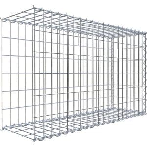 Gabiona Gabione-Anbaukorb Typ 2 60 x 100 x 30 cm Maschenw 5 x 10 cm