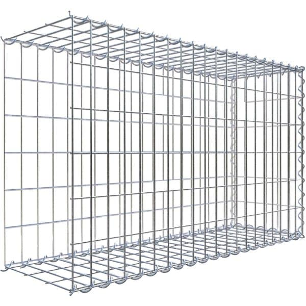 Gabiona Gabione-Anbaukorb Typ 2 60 x 100 x 30 cm Maschenw 5 x 10 cm