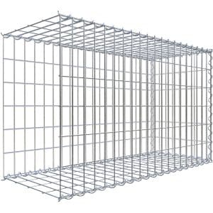 Gabiona Gabione-Anbaukorb Typ 2 60 x 100 x 40 cm Maschenw 5 x 10 cm