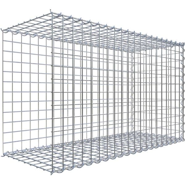 Gabiona Gabione-Anbaukorb Typ 2 60 x 100 x 40 cm Maschenw 5 x 5 cm
