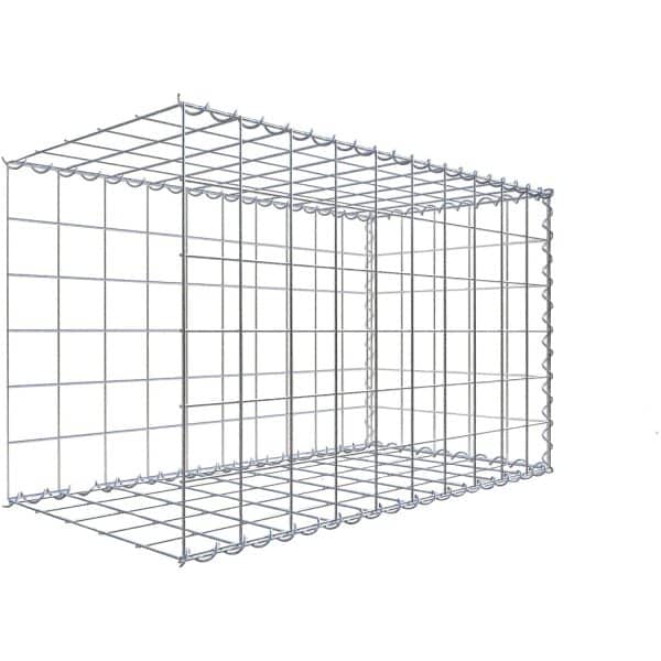 Gabiona Gabione-Anbaukorb Typ 2 60 x 100 x 50 cm Maschenw 10 x 10 cm