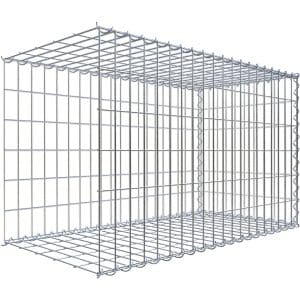Gabiona Gabione-Anbaukorb Typ 2 60 x 100 x 50 cm Maschenw 5 x 10 cm