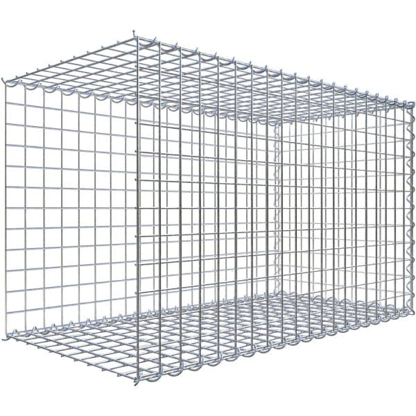 Gabiona Gabione-Anbaukorb Typ 2 60 x 100 x 50 cm Maschenw 5 x 5 cm