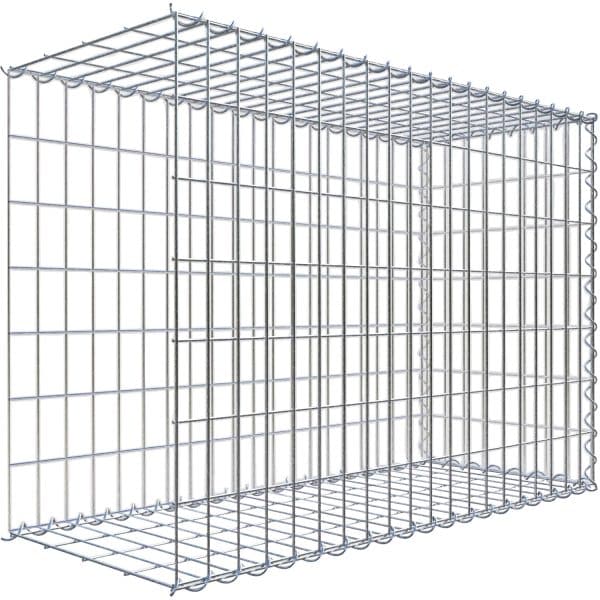 Gabiona Gabione-Anbaukorb Typ 2 70 x 100 x 40 cm Maschenw 5 x 10 cm