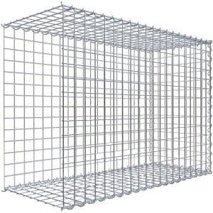 Gabiona Gabione-Anbaukorb Typ 2 70 x 100 x 40 cm Maschenw 5 x 5 cm