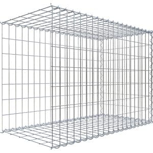 Gabiona Gabione-Anbaukorb Typ 2 70 x 100 x 50 cm Maschenw 5 x 10 cm