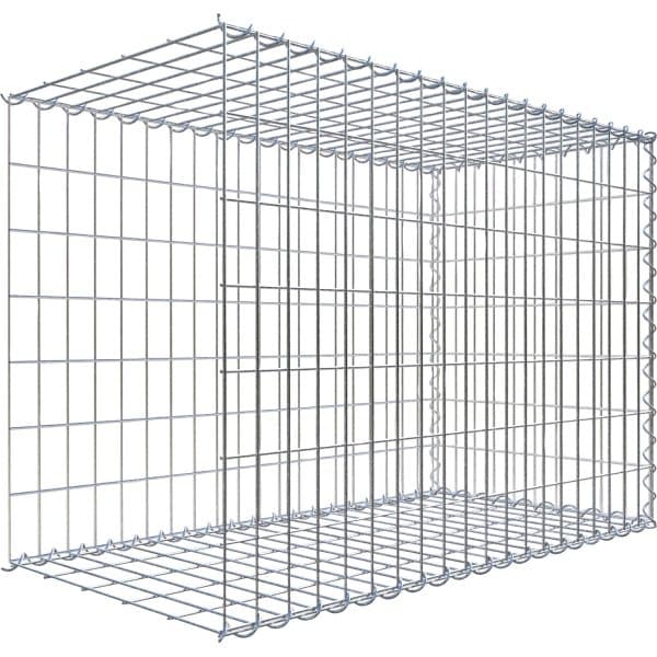 Gabiona Gabione-Anbaukorb Typ 2 70 x 100 x 50 cm Maschenw 5 x 10 cm