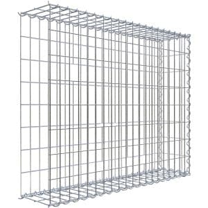 Gabiona Gabione-Anbaukorb Typ 2 80 x 100 x 20 cm Maschenw 5 x 10 cm