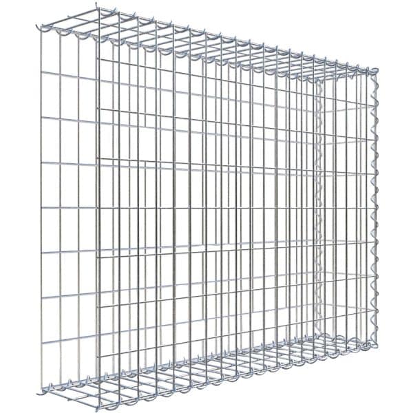Gabiona Gabione-Anbaukorb Typ 2 80 x 100 x 20 cm Maschenw 5 x 10 cm