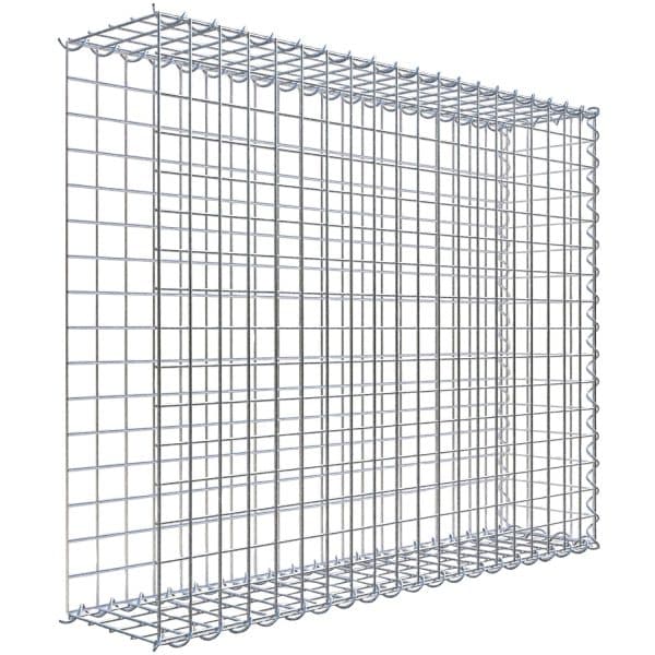 Gabiona Gabione-Anbaukorb Typ 2 80 x 100 x 20 cm Maschenw 5 x 5 cm
