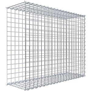 Gabiona Gabione-Anbaukorb Typ 2 80 x 100 x 30 cm Maschenw 5 x 5 cm