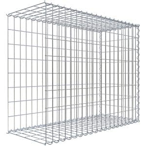 Gabiona Gabione-Anbaukorb Typ 2 80 x 100 x 40 cm Maschenw 5 x 10 cm