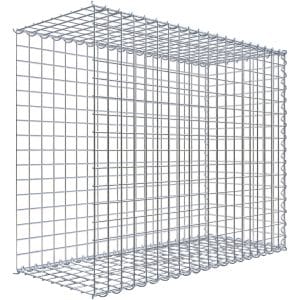 Gabiona Gabione-Anbaukorb Typ 2 80 x 100 x 40 cm Maschenw 5 x 5 cm
