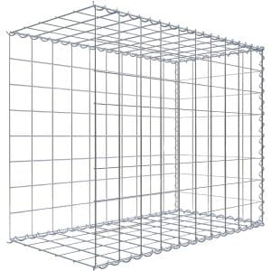 Gabiona Gabione-Anbaukorb Typ 2 80 x 100 x 50 cm Maschenw 10 x 10 cm