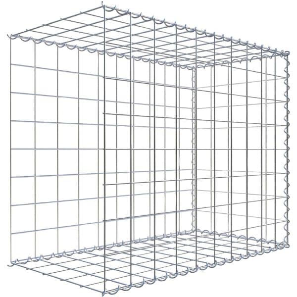 Gabiona Gabione-Anbaukorb Typ 2 80 x 100 x 50 cm Maschenw 10 x 10 cm