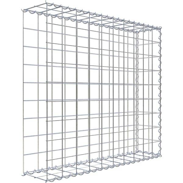 Gabiona Gabione-Anbaukorb Typ 2 90 x 100 x 20 cm Maschenw 10 x 10 cm