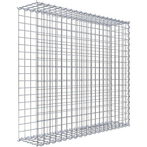 Gabiona Gabione-Anbaukorb Typ 2 90 x 100 x 20 cm Maschenw 5 x 5 cm