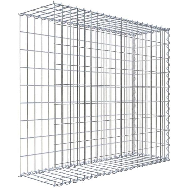 Gabiona Gabione-Anbaukorb Typ 2 90 x 100 x 30 cm Maschenw 5 x 10 cm
