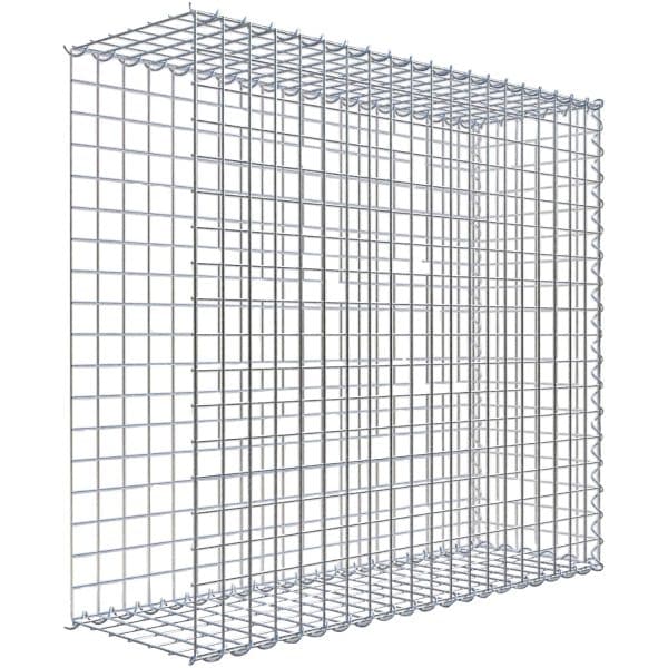 Gabiona Gabione-Anbaukorb Typ 2 90 x 100 x 30 cm Maschenw 5 x 5 cm
