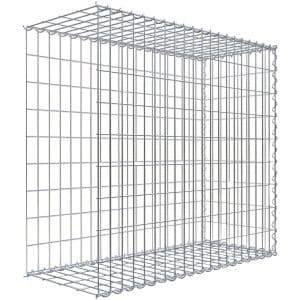 Gabiona Gabione-Anbaukorb Typ 2 90 x 100 x 40 cm Maschenw 5 x 10 cm
