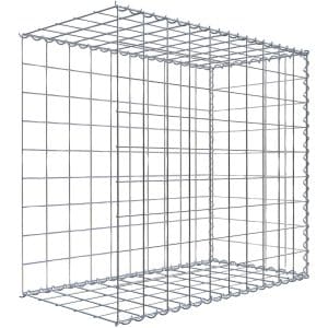 Gabiona Gabione-Anbaukorb Typ 2 90 x 100 x 50 cm Maschenw 10 x 10 cm