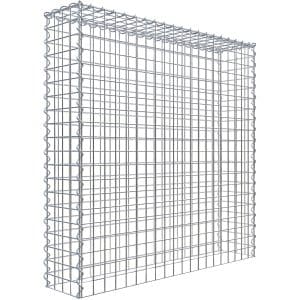 Gabiona Gabione-Anbaukorb Typ 3 100 x 100 x 20 cm Maschenw 5 x 5 cm