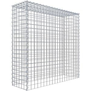 Gabiona Gabione-Anbaukorb Typ 3 100 x 100 x 30 cm Maschenw 5 x 5 cm