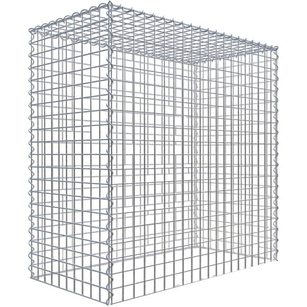 Gabiona Gabione-Anbaukorb Typ 3 100 x 100 x 50 cm Maschenw 5 x 5 cm