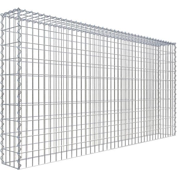 Gabiona Gabione-Anbaukorb Typ 3 100 x 200 x 20 cm Maschenw 5 x 10 cm