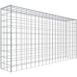 Gabiona Gabione-Anbaukorb Typ 3 100 x 200 x 30 cm Maschenw 10 x 10 cm