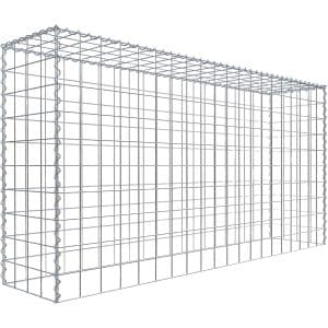 Gabiona Gabione-Anbaukorb Typ 3 100 x 200 x 40 cm Maschenw 10 x 10 cm